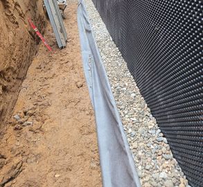 mise en place tuyau epandage