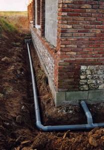 Schéma drainage périphérique